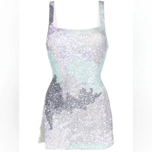 oceanus sequin dress Oceanus Sofia Dress in Pink